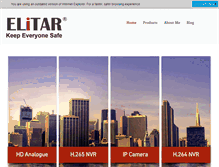 Tablet Screenshot of elitar.com